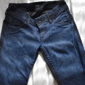HUDSON Dual printed jeans